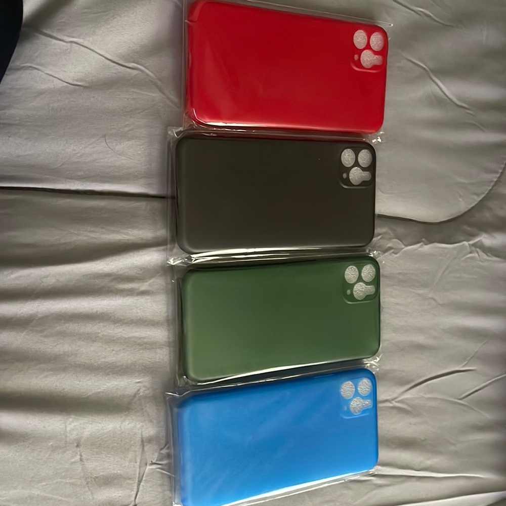 4 new iPhone 11 Pro Max phone cases in a variety of colors